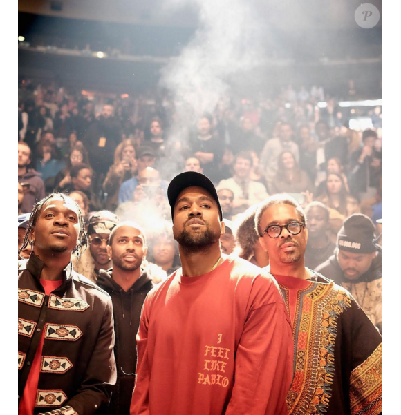 Kanye West - Présentation YEEZY Season 3 au Madison Square Garden. New York, le 11 février 2016.