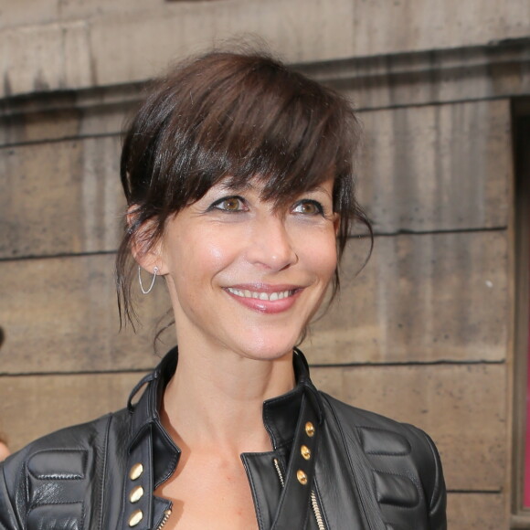 Sophie Marceau - People au défilé de mode "Alexandre Vauthier" Haute-Couture Automne-Hiver 2015/2016 à Paris le 7 juillet 2015.