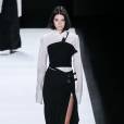 Kendall Jenner au Défilé Vera Wang collection prêt-à-porter Automne-hiver 2016-2017 lors de la fashion week à New York, le 16 février 2016