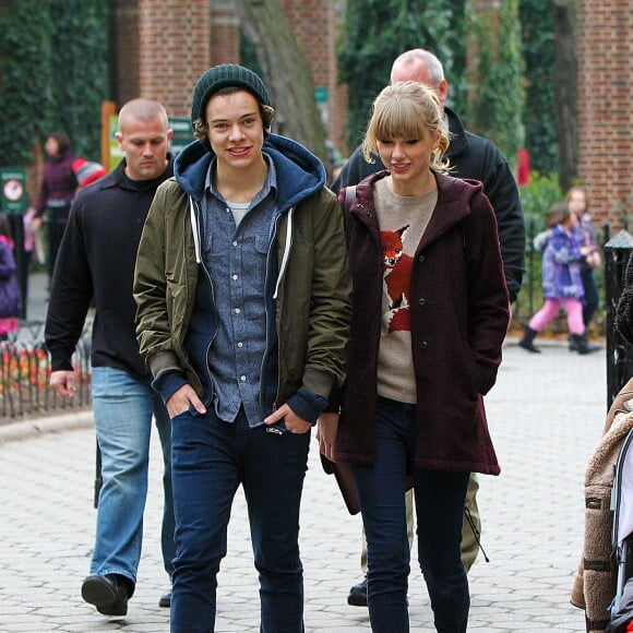 Harry Styles et Taylor Swift se promenent a Central Park a New York, le 2 decembre 2012.