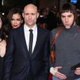 Sacha Baron Cohen et Mark Strong - Avant-première du film "Grimsby - Agent trop spécial" à Londres, le 22 février 2016.