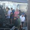 Zac Efron sur le tournage de 'Baywatch' (Alerte à Malibu) à Boca Raton à Palm Beach en Floride, le 22 février 2016