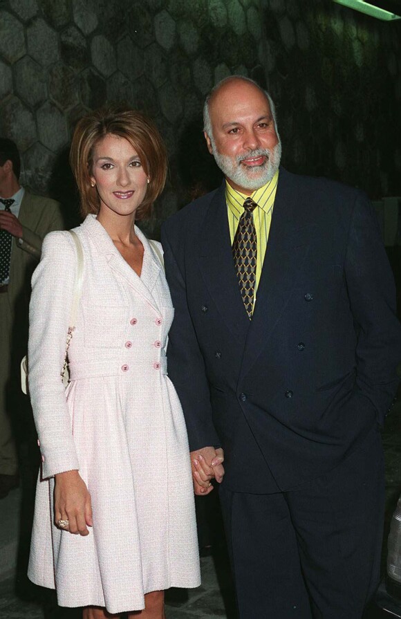 Céline Dion et René Angélil à Monaco, le 7 mai 1996