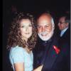 Céline Dion et son époux René Angélil, à Los Angeles le 9 août 1999