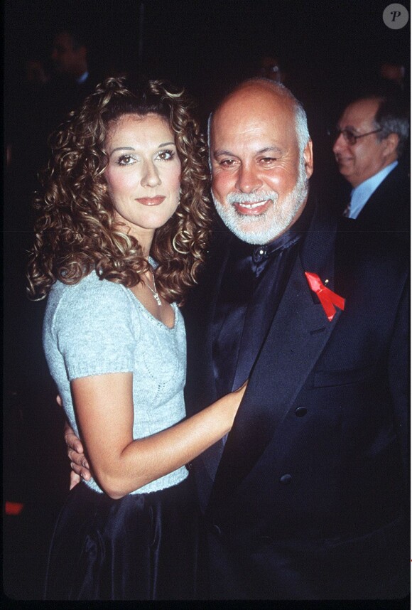 Céline Dion et son époux René Angélil, à Los Angeles le 9 août 1999