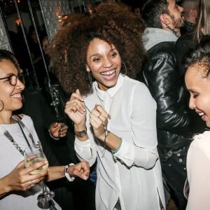 Exclusif - Sonia Rolland, Stéfi Celma - Sonia Rolland fête ses 35 ans au restaurant "l'Atelier des Artistes" à Paris le 13 février 2016.