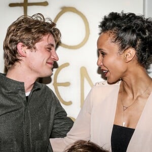 Exclusif - Sonia Rolland et Niels Schneider - Sonia Rolland fête ses 35 ans au restaurant "l'Atelier des Artistes" à Paris le 13 février 2016.