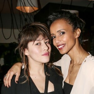 Exclusif - Sonia Rolland, Mylène Jampanoï - Sonia Rolland fête ses 35 ans au restaurant "l'Atelier des Artistes" à Paris le 13 février 2016.