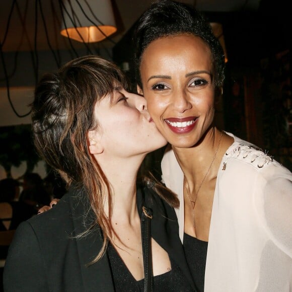 Exclusif - Sonia Rolland, Mylène Jampanoï - Sonia Rolland fête ses 35 ans au restaurant "l'Atelier des Artistes" à Paris le 13 février 2016.