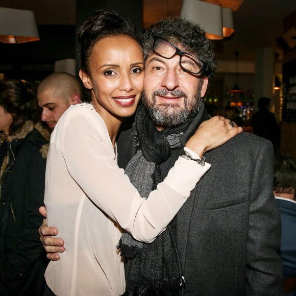 Exclusif - Sonia Rolland, Radu Mihaileanu - Sonia Rolland fête ses 35 ans au restaurant "l'Atelier des Artistes" à Paris le 13 février 2016.