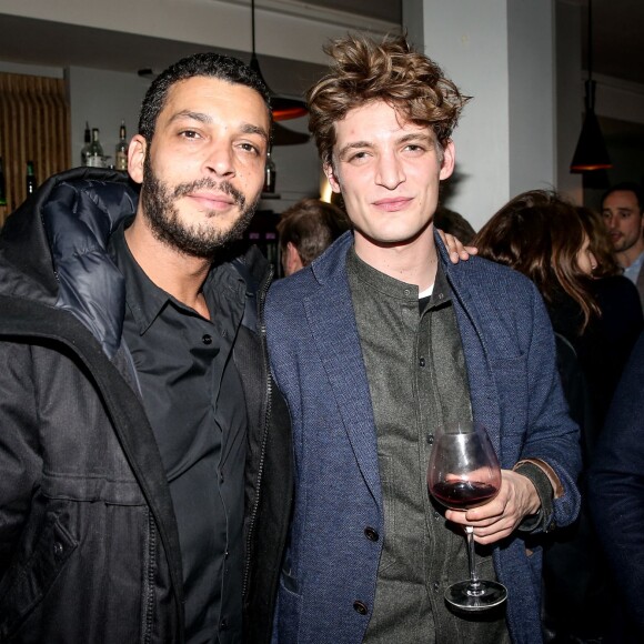 Exclusif - Hassan Mebarki et Niels Schneider - - Sonia Rolland fête ses 35 ans au restaurant "l'Atelier des Artistes" à Paris le 13 février 2016.