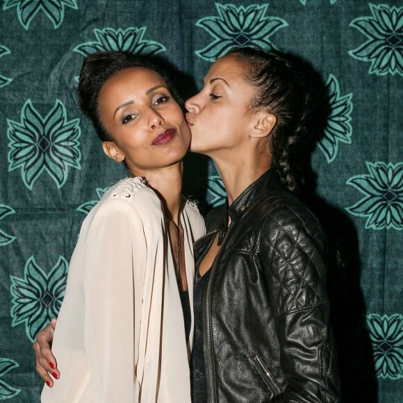 Exclusif - Sonia Rolland, Noémie Lenoir - Sonia Rolland fête ses 35 ans au restaurant "l'Atelier des Artistes" à Paris le 13 février 2016.