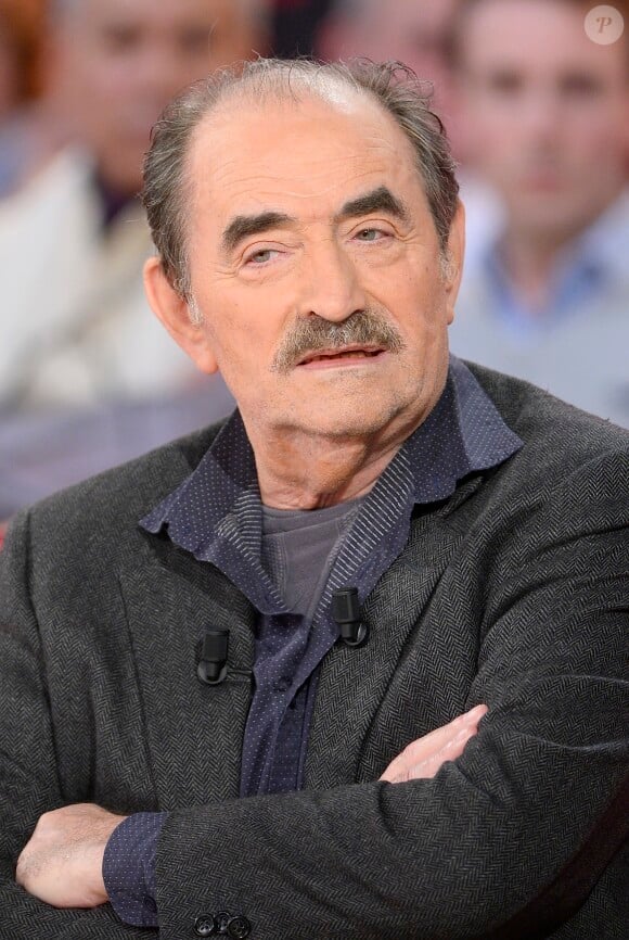 Richard Bohringer - Enregistrement de l'émission "Vivement Dimanche" à Paris le 25 Novembre 2015