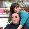 Exclusif - Richard Bohringer et sa fille Romane posent à l'hôtel Best Western à Saint-Raphaël le 14 avril 2015.