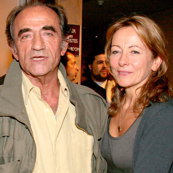 Exclusif - Richard Bohringer et sa femme Astrid à Paris le 26 octobre 2007.