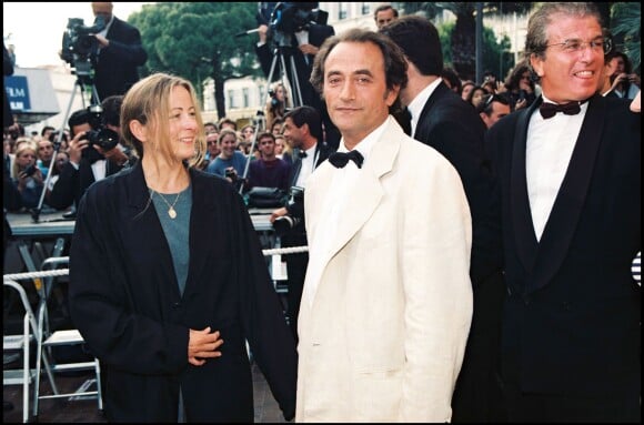 Richard Bohringer et sa femme Astrid à Cannes en mai 1994.