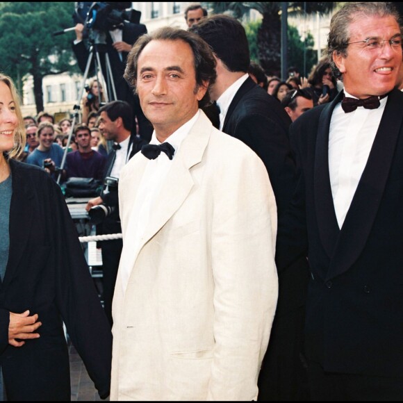 Richard Bohringer et sa femme Astrid à Cannes en mai 1994.