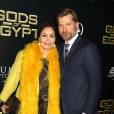Nikolaj Coster-Waldau et sa femme Nukaaka Coster-Waldau - Avant-première du film "Gods of Egypt" à New York. Le 24 février 2016