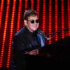 Le chanteur Elton John - Festival de la chanson "First Night" de Sanremo en Italie le 9 février 2016.