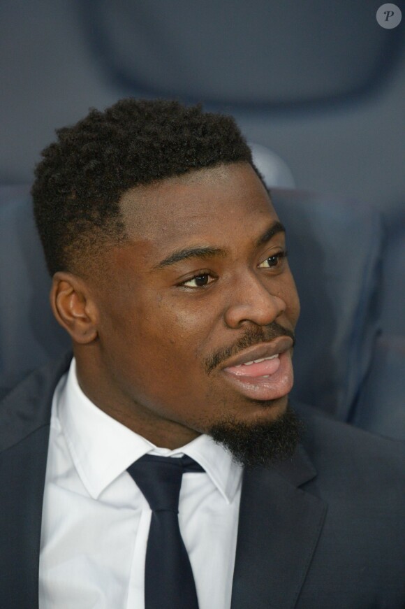 Serge Aurier, au Parc des Princes à Paris, le 25 octobre 2015.