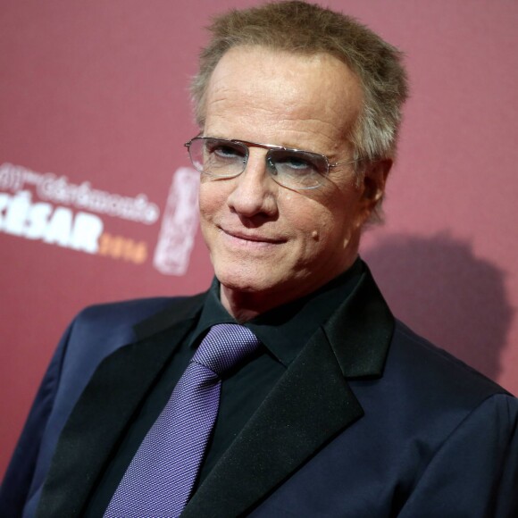 Christophe Lambert - Photocall lors de la 41ème cérémonie des Cesar au théâtre du Châtelet à Paris, le 26 février 2016. © Borde-Jacovides/Bestimage