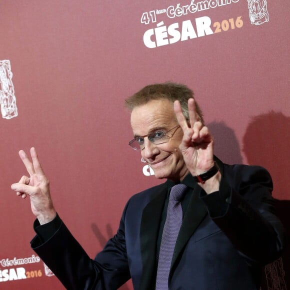 Christophe Lambert - Photocall lors de la 41ème cérémonie des Cesar au théâtre du Châtelet à Paris, le 26 février 2016. © Borde-Jacovides/Bestimage