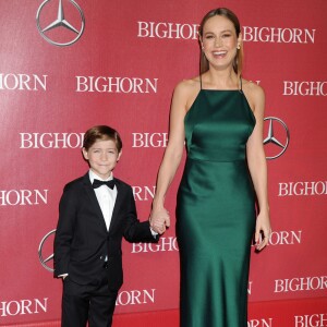 Brie Larson et Jacob Tremblay à Palm Springs, le 2 janvier 2016.