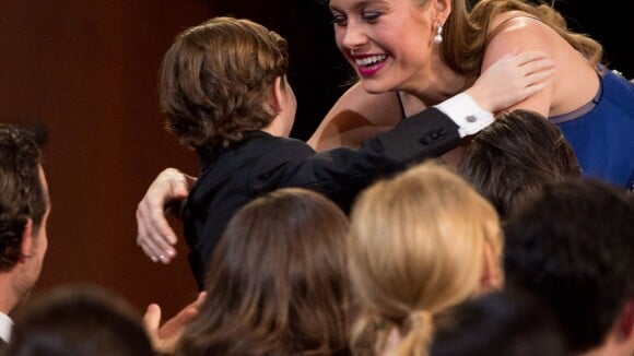 Jacob Tremblay, 9 ans, et Brie Larson : Câlins, selfies... Duo craquant aux Oscars