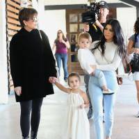 Kourtney Kardashian : Stylée pour un week-end détente en famille