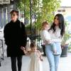 Exclusif - Kris Jenner, Kourtney Kardashian et ses enfants Penelope et Reign font du shopping au magasin A Beautiful Mess Home. Agoura Hills, le 26 février 2016.