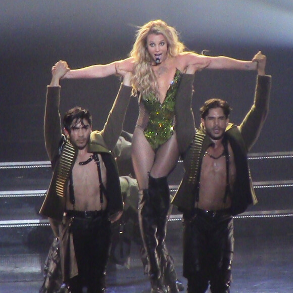 Britney Spears en concert au Planet Hollywood casino de Las Vegas le 24 février 2016.