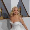 Lady Gaga lors de la 88ème cérémonie des Oscars au Dolby Theatre à Hollywood. Le 28 février 2016