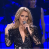 Céline Dion, sur scène pour la première fois depuis la mort de René Angélil, le 23 février 2016 à las Vegas