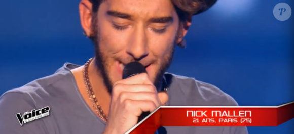 Nick Mallen dans The Voice 5, samedi 5 mars 2016, sur TF1
