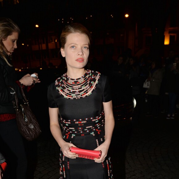 Mélanie Thierry - Arrivées au défilé Haute Couture Valentino Printemps-Eté 2016 à Paris, le 27 janvier 2016. © CVS-Veeren/Bestimage