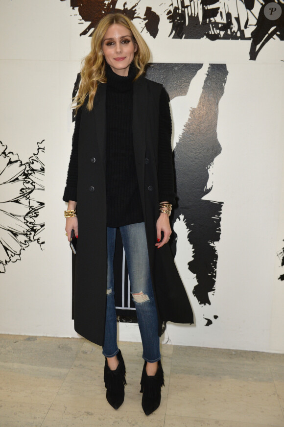 Olivia Palermo - People au défilé de mode Paul & Joe collection prêt-à-porter Automne Hiver 2016/2017 lors de la fashion week à Paris, le 8 mars 2016. © CVS/Veeren/Bestimage