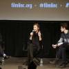 Emmanuelle Bercot en conférence pour le film "La Tête haute" - Rendez Vous with French Cinema à New York le 6 mars 2016.