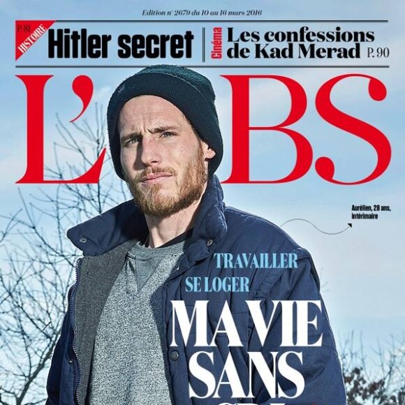 Couverture de L'Obs, numéro du 10 mars 2016.