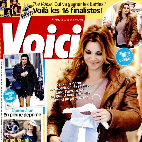 Le magazine Voici annonce que la comédienne Ingrid Chauvin attend un petit garçon. En kiosques, cette semaine.