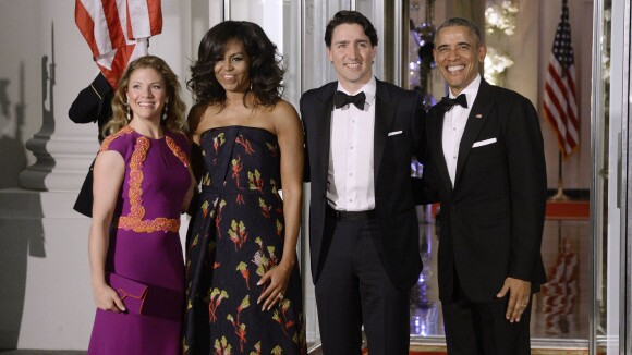 Dîner d'État : Michelle Obama sublime, grande première pour ses filles !