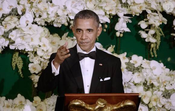 Barack Obama - Dîner d'État, à Washington, le 10 mars 2016