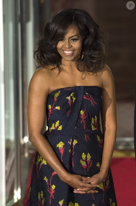 Michelle Obama - Dîner d'État, à Washington, le 10 mars 2016