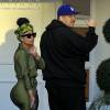 Rob Kardashian et sa compagne Blac Chyna, le 18/02/2016 - Beverly Hills