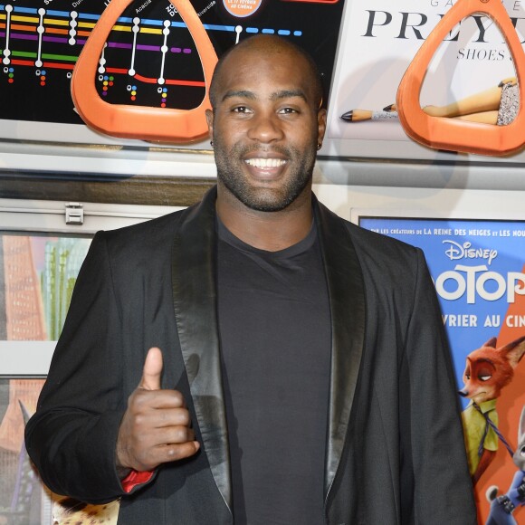 Teddy Riner, le 28/01/2016 - Paris