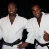 Teddy Riner inaugure sa statue de cire au musee Grevin, le 11/02/2013 - Paris