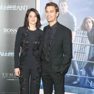 Shailene Woodley, Theo James - Première du film "Allegiant" (Divergente 3) AMC Loews Lincoln Square 13 à New York, le 14 mars 2016.