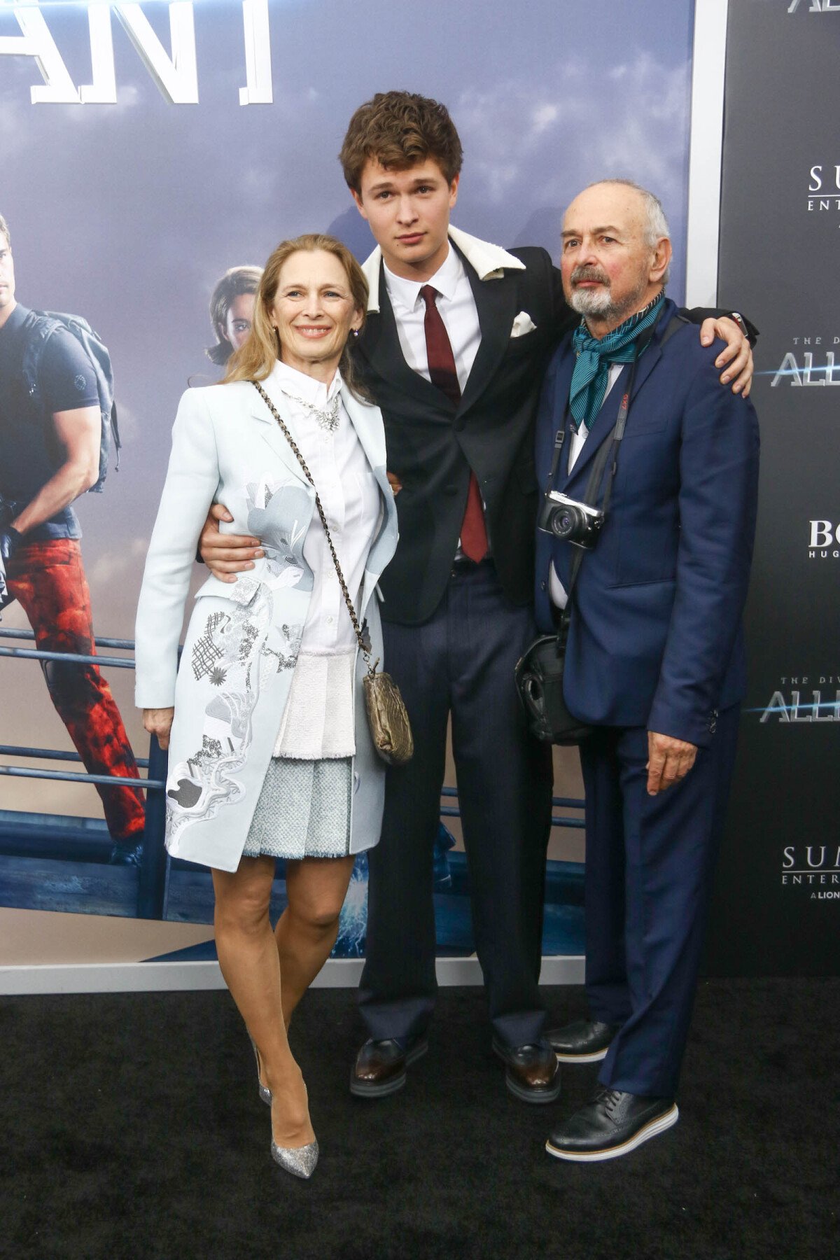 Photo Ansel Elgort et ses parents Arthur Elgort et Grethe Barrett