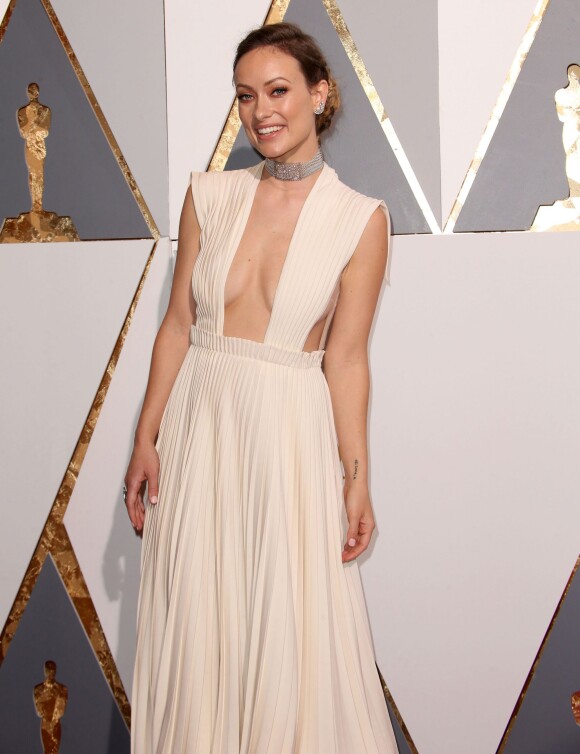 Olivia Wilde - Arrivées à la 88e cérémonie des Oscars à Los Angeles le 28 février 2016.