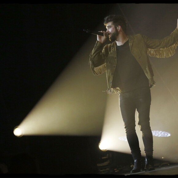 Exclusif - Kendji Girac en concert au Zénith de Rouen, dans le cadre de sa tournée Ensemble. Le 11 mars 2016. © Alain Guizard / Bestimage