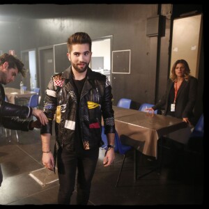 Exclusif - Kendji Girac lors du Coup d' envoi d' Ensemble, sa nouvelle tournée, au Zénith d' Orléans, le 5 mars 2016. © Alain Guizard / Bestimage